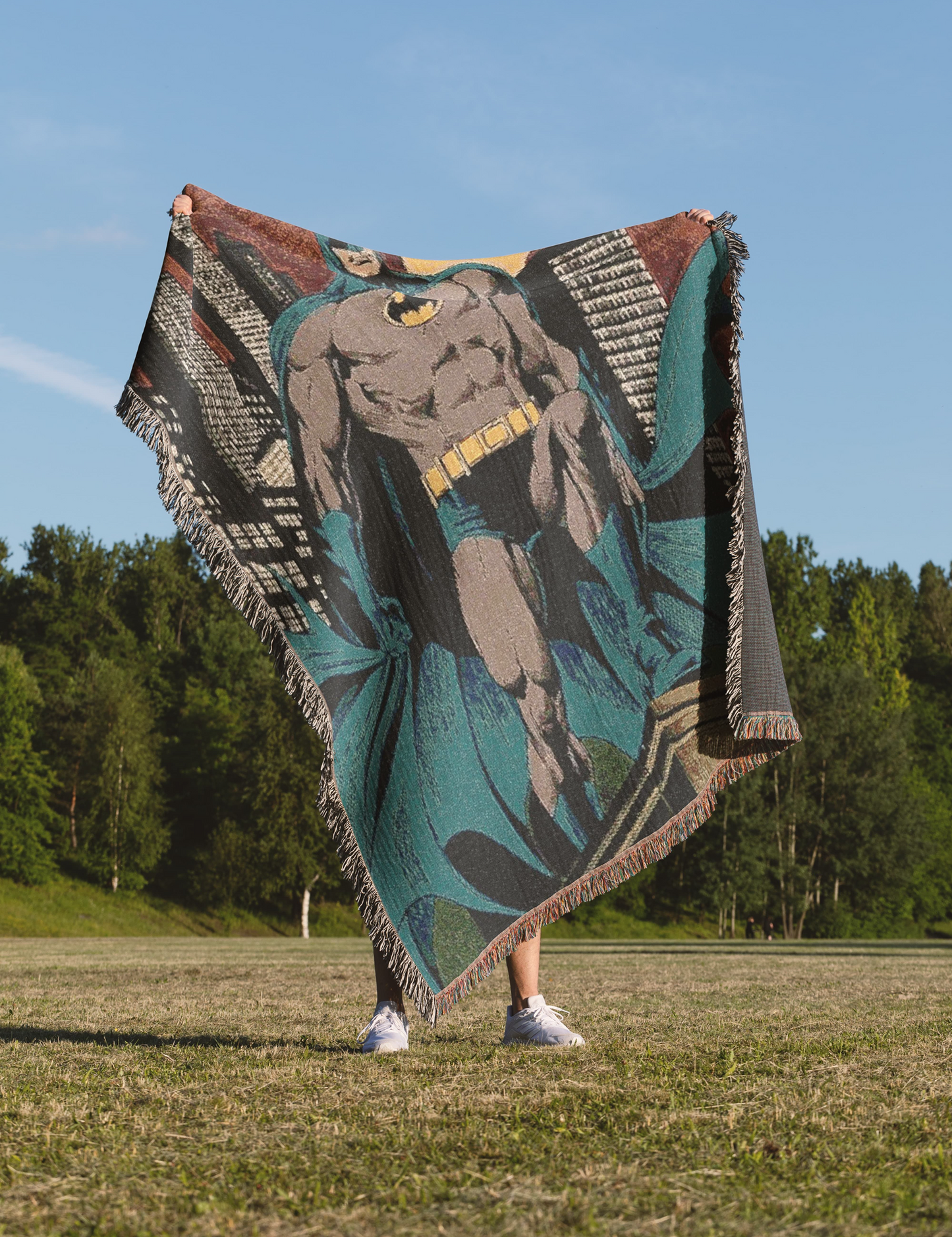 Batman Woven Blanket